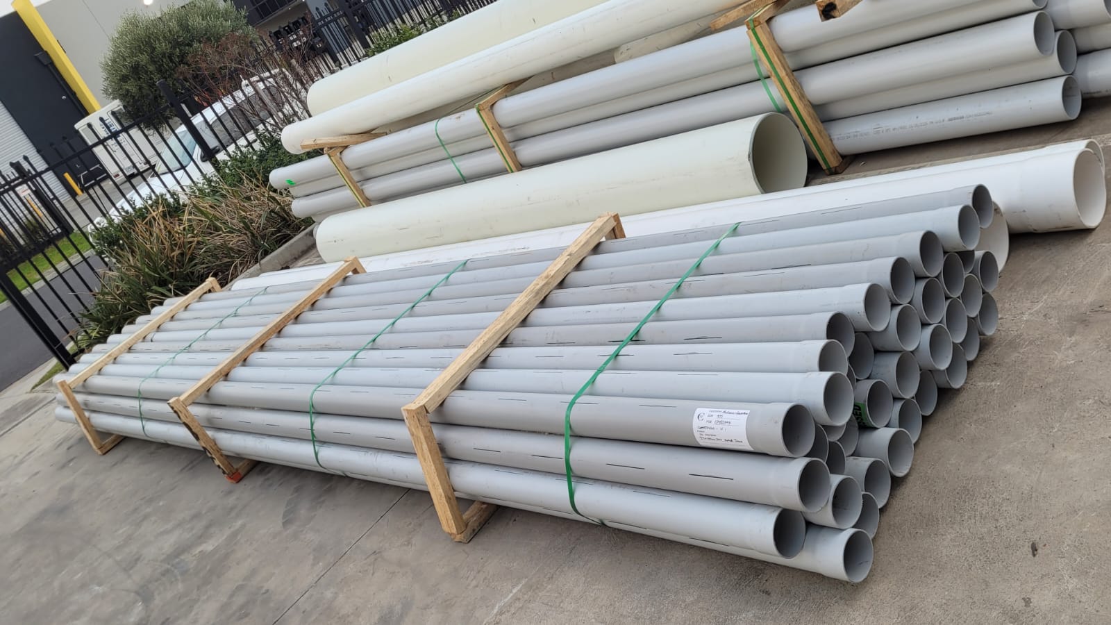 Slotted DWV and stormwater pipe